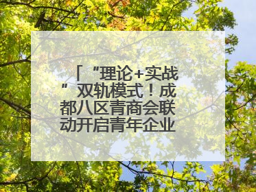“理论+实战”双轨模式！成都八区青商会联动开启青年企业家培养计划
