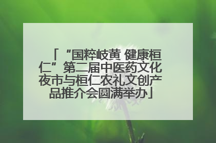 “国粹岐黄 健康桓仁”第二届中医药文化夜市与桓仁农礼文创产品推介会圆满举办