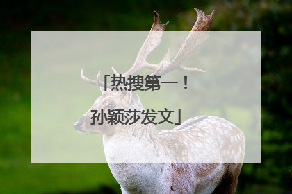 热搜第一！孙颖莎发文