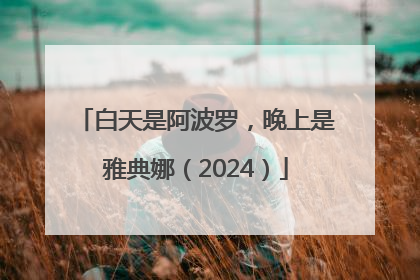 白天是阿波罗，晚上是雅典娜（2024）
