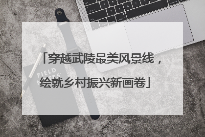 穿越武陵最美风景线，绘就乡村振兴新画卷