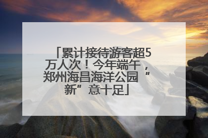 累计接待游客超5万人次！今年端午，郑州海昌海洋公园“新”意十足