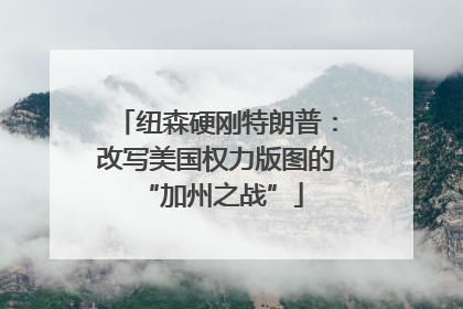 纽森硬刚特朗普：改写美国权力版图的 “加州之战”