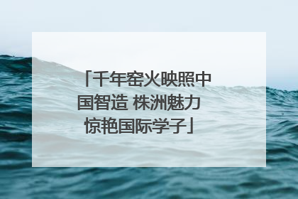 千年窑火映照中国智造 株洲魅力惊艳国际学子