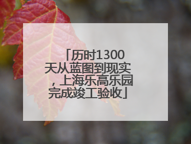 历时1300天从蓝图到现实，上海乐高乐园完成竣工验收