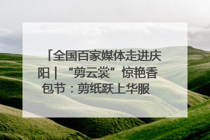 全国百家媒体走进庆阳｜“剪云裳”惊艳香包节：剪纸跃上华服 非遗焕发新彩