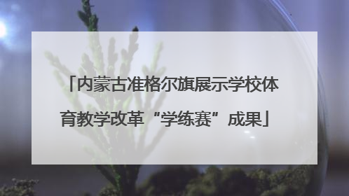 内蒙古准格尔旗展示学校体育教学改革“学练赛”成果
