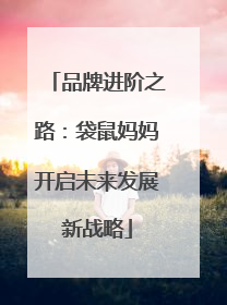 品牌进阶之路：袋鼠妈妈开启未来发展新战略