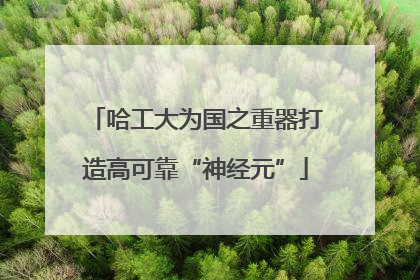 哈工大为国之重器打造高可靠“神经元”
