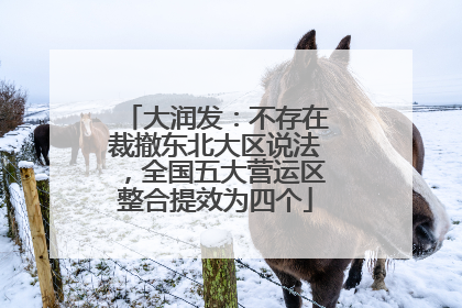 大润发：不存在裁撤东北大区说法，全国五大营运区整合提效为四个
