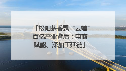 松阳茶香飘“云端” 百亿产业背后：电商赋能、深加工延链