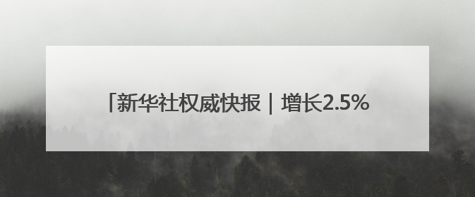 新华社权威快报｜增长2.5%，前5月我国外贸保持较强韧性