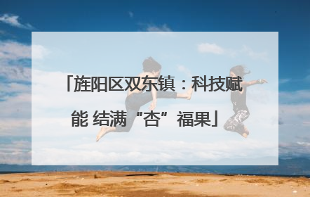 旌阳区双东镇：科技赋能 结满“杏”福果