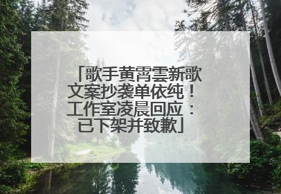歌手黄霄雲新歌文案抄袭单依纯！工作室凌晨回应：已下架并致歉