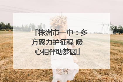 株洲市一中：多方聚力护征程 暖心相伴助梦圆