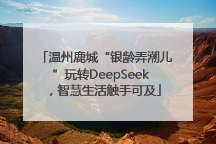 温州鹿城“银龄弄潮儿”玩转DeepSeek，智慧生活触手可及