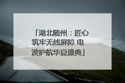 湖北随州：匠心筑牢无线屏障 电波护航华夏盛典