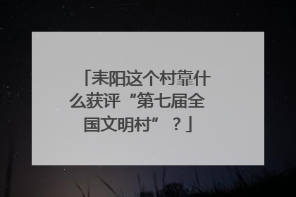 耒阳这个村靠什么获评“第七届全国文明村”？