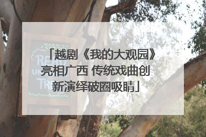 越剧《我的大观园》亮相广西 传统戏曲创新演绎破圈吸睛