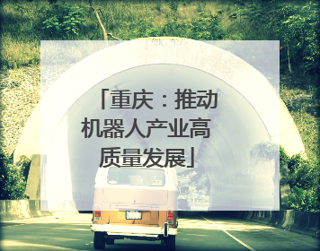 重庆：推动机器人产业高质量发展