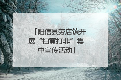 阳信县劳店镇开展“扫黄打非”集中宣传活动