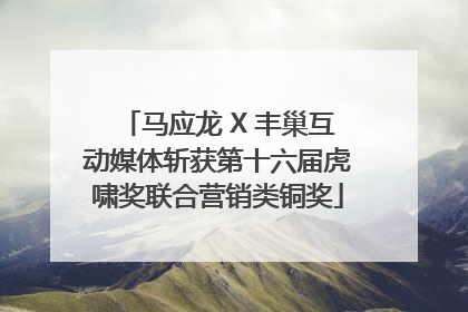 马应龙 X 丰巢互动媒体斩获第十六届虎啸奖联合营销类铜奖