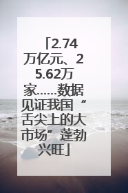 2.74万亿元、25.62万家……数据见证我国“舌尖上的大市场”蓬勃兴旺